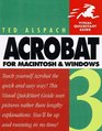 Acrobat 3 for Macintosh and Windows Visual QuickStart Guide