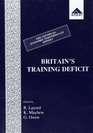 Britain's Training Deficit A Centre for Economic Performance Report