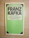 Franz Kafka Das Urteil Text Materialien Kommentar