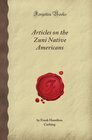 Articles on the Zuni Native Americans