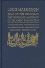 Essay on the Origins of the Technical Language of Islamic Mysticism