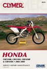 Clymer Honda CRF250R CRF250X CRF450R  CRF450X 20022005