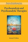 Psychoanalysis and Psychoanalytic Therapies