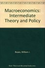 MacroEconomics Intermediate Theory and Policy
