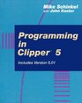 Programming in Clipper 5/Includes Version 501