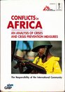 Conflicts in Africa An analysis of crises and crisis prevention measures  report of the Commission on African Regions in Crisis