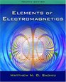 Elements of Electromagnetics