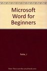 Microsoft Word for Beginners (Beginner's Series)