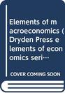 Elements of macroeconomics