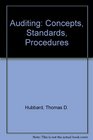 Auditing Concepts Standards Procedures