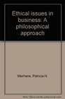 Ethical issues in business A philosophical approach
