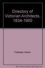 Directory of British Architects 18341900