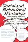 Social and Behavioral Statistics A UserFriendly Approach