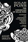 The Chronicles of Solar Pons