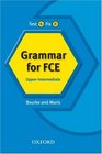 Test it Fix it  Grammar for FCE Upperintermediate level Topic Toolkit