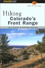 Hiking Colorado's Front Range Fort Collins to Colorado Springs