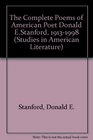 The Complete Poems of American Poet Donald E Stanford 19131918