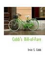Cobb's BillofFare