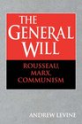 The General Will Rousseau Marx Communism
