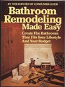 Bathroom Remodeling Mde Easy