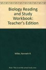 Biology Reading and Study Workbook A  Annotated Teacher's Edition
