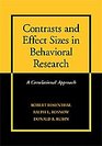 Contrasts and Effect Sizes in Behavioral Research  A Correlational Approach