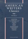American Writers Classics Vol 2