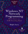 Windows NT Network Programming How to Survive in a 32Bit Networking World
