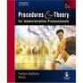 Procedures  Theory for Administrative Professionals Text Only