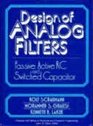 Design of Analog Filters Passive Active Rc and Switched Capacitor