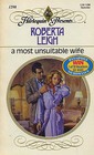 A Most Unsuitable Wife (Harlequin Presents, No 1298)