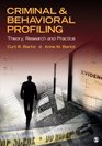 Criminal and Behavioral Profiling