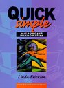 Quick Simple Microsoft Windows 98