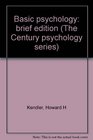 Basic psychology brief edition