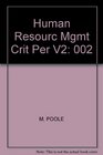 Human Resourc MgmtCrit Per V2