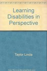Learning disabilities in perspective