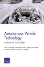 Autonomous Vehicle Technology A Guide for Policymakers