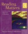 Reading Matters 3 An Interactive Approach to Reading
