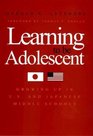 Learning to Be Adolescent  Growing Up in US and Japanese Middle Schools