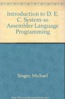 Introduction to Decsystem10 Assembler Language Programming