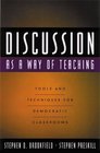 Discussion as a Way of Teaching Tools and Techniques for Democratic Classrooms