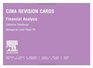 CIMA Revision Cards Financial Analysis
