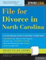 File for Divorce in North Carolina 4E