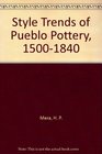 Style Trends of Pueblo Pottery 15001840