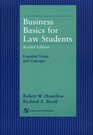 Business Basics for Law Students Essential Terms and Concepts