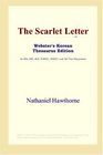 The Scarlet Letter (Webster's Korean Thesaurus Edition)