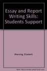 Essay and Report Writing Skills Students Support