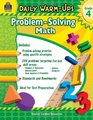 Daily WarmUps Problem Solving Math Grade 4