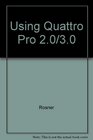 Using Quattro Pro 20/30