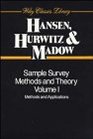 2 Volume Set Sample Survey Methods and Theory